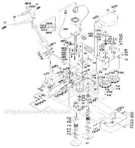 Part Location Diagram of 159850 MK Diamond F21A) Bushing, H 3/4 Q.D.